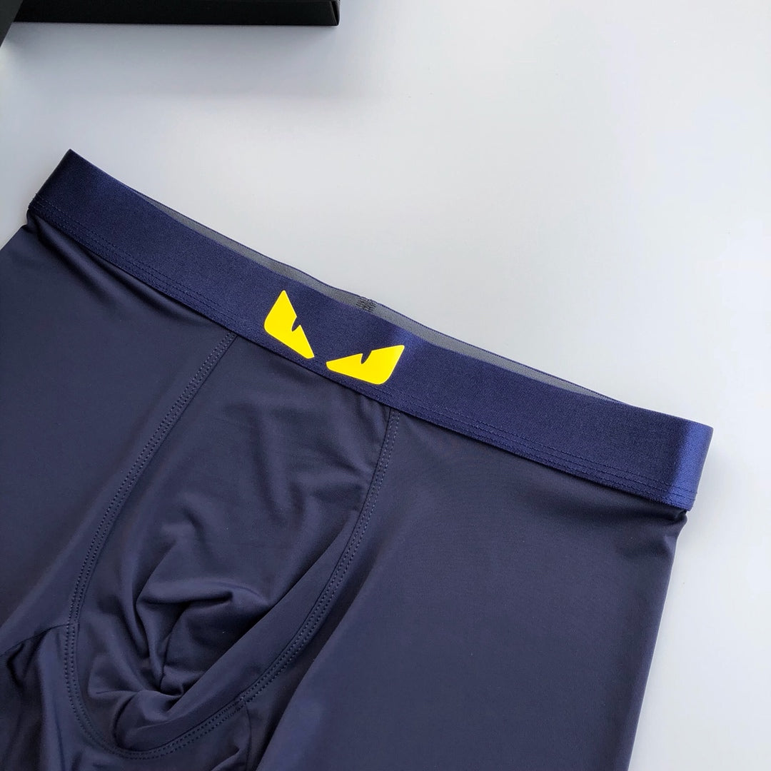 Fendi Bold Eye Graphics Men's Boxer Briefs - 3-Piece Box