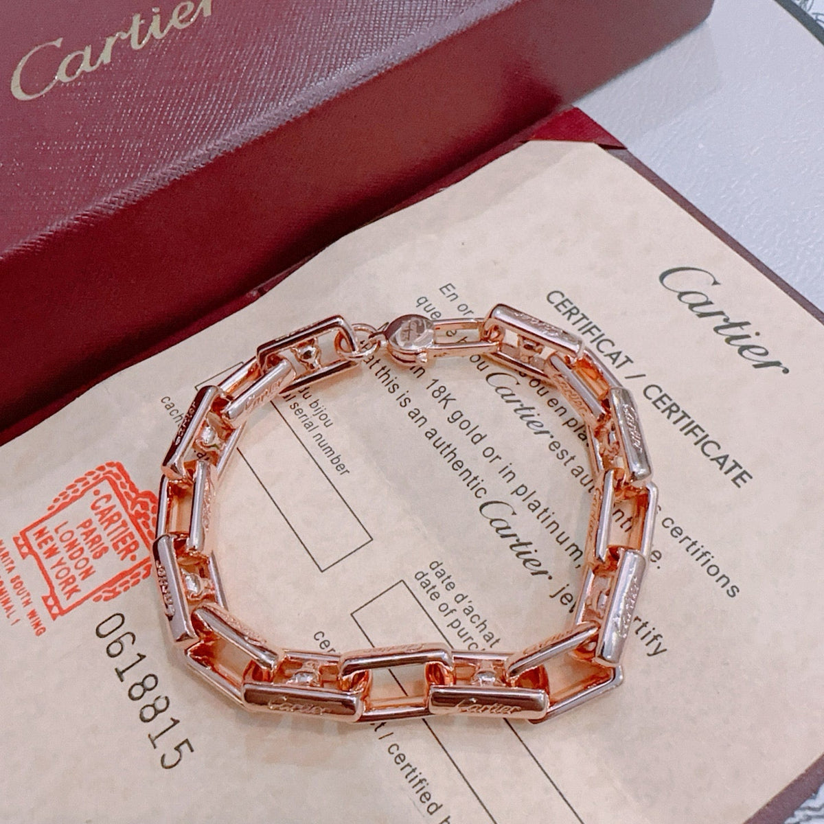 Martin Graham bracelet in polished metal-tone – main product view