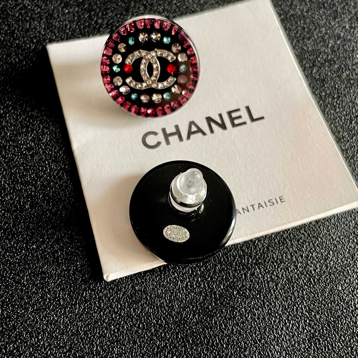 Martin Graham stud earrings in polished metal-tone – main product view