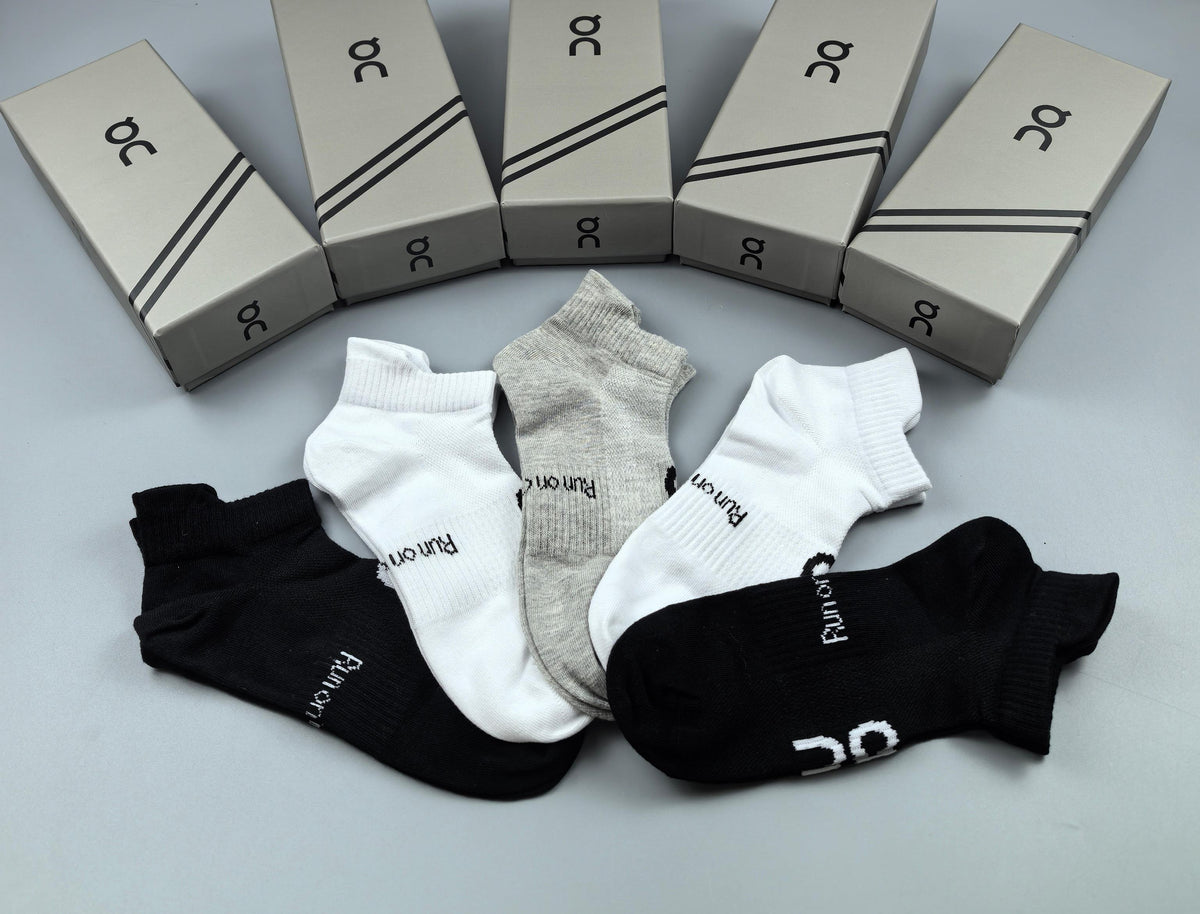On Cotton Socks - 5-Pair Set
