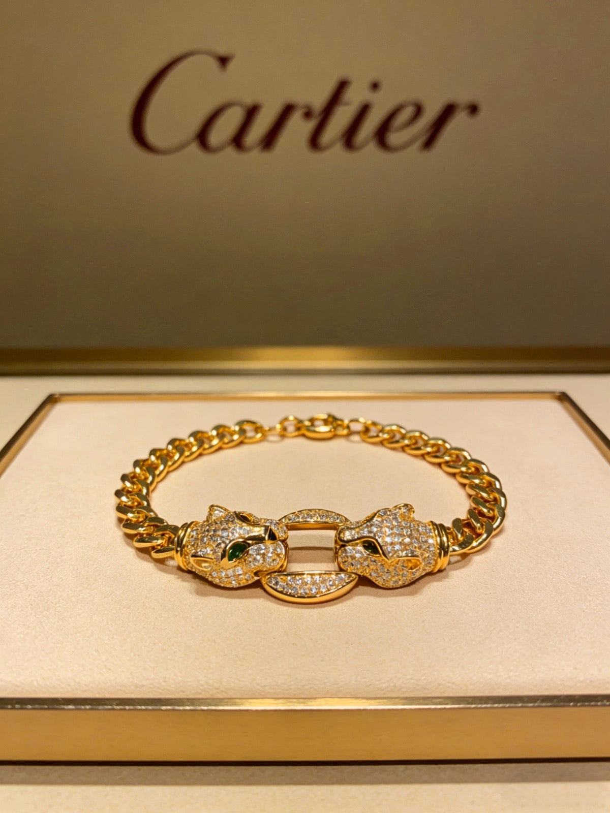 Martin Graham bracelet in polished metal-tone – main product view
