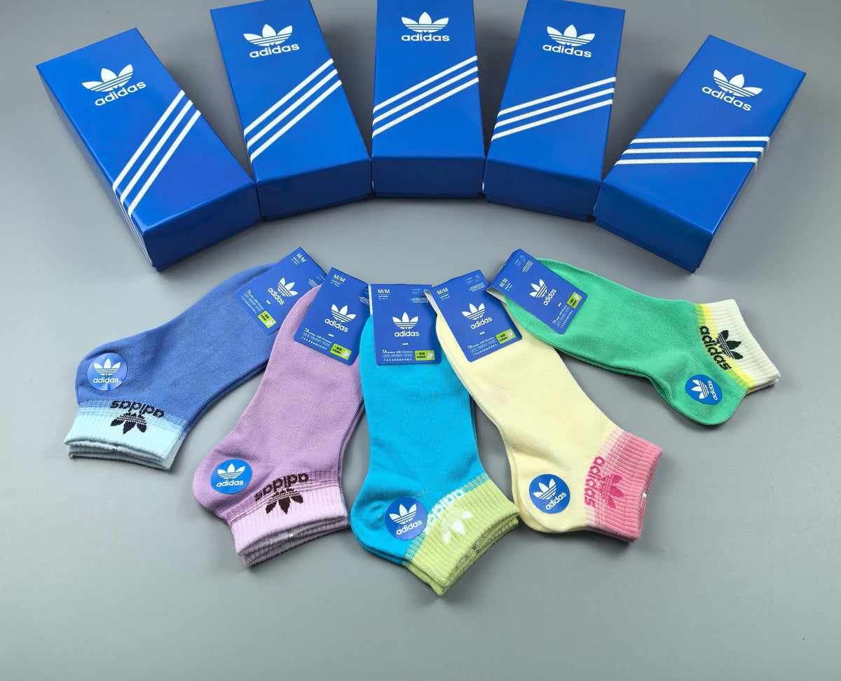 Adidas Cotton Breathable Socks – 5-Pair Pack