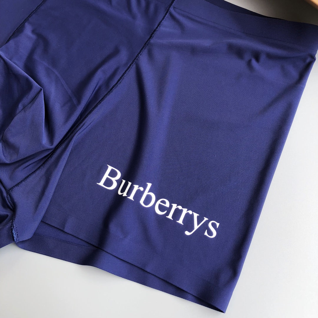 Burberry Side Lettering Men's Trunk Underwear - 3-Piece Box