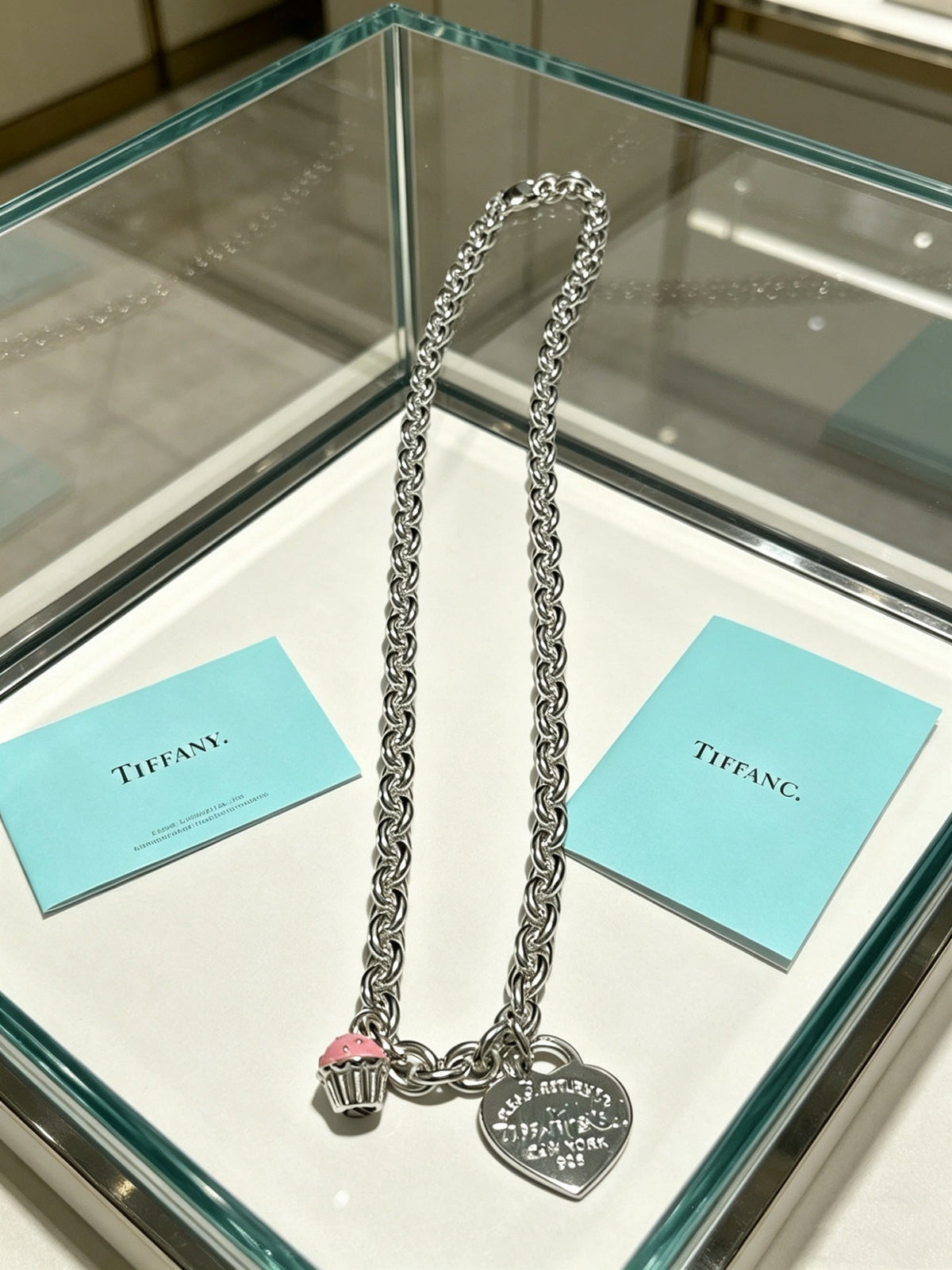 Martin Graham pendant necklace in polished metal-tone – main product view
