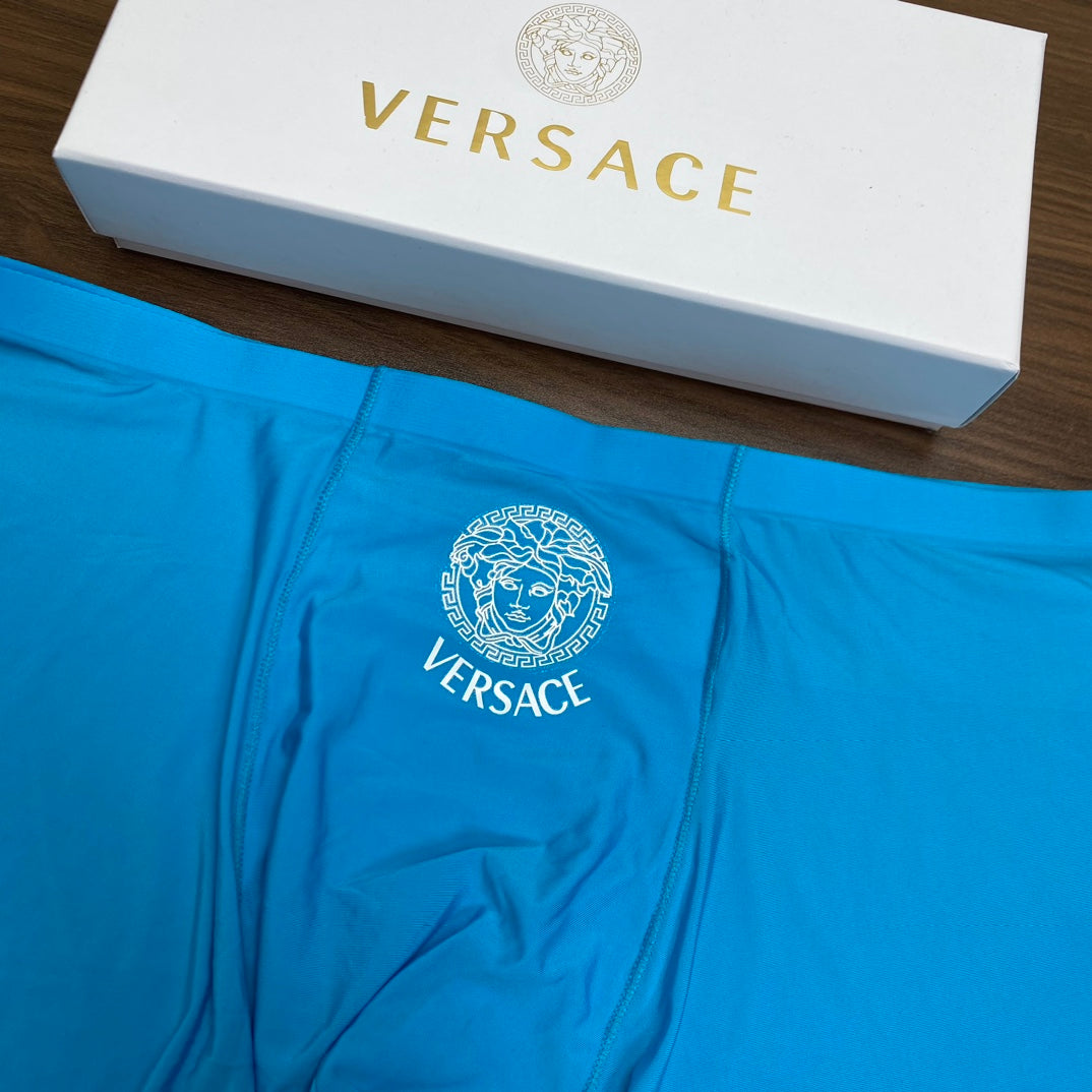 Versace Circular Medallion Graphics Men's Boxer Briefs - 3-Piece Box