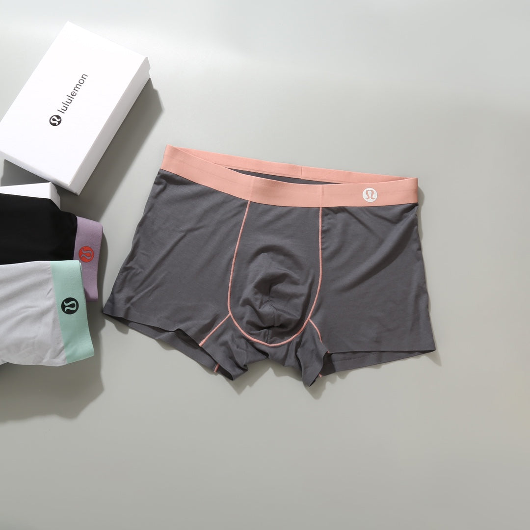 Lululemon Pastel Colour Tonal Waistbands Men's Boxer Briefs - 3-Piece Box