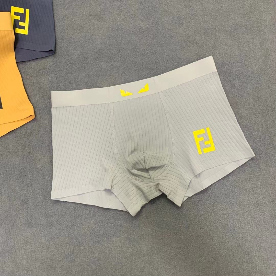 Fendi Eye Graphics Men's Boxer Briefs - 3-Piece Box