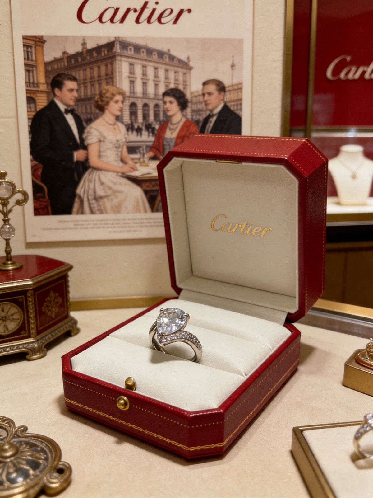 Martin Graham ring in polished metal-tone – main product view