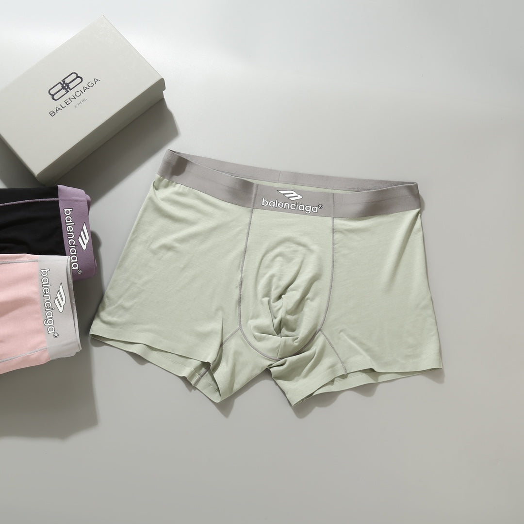 Balenciaga Modal-Blend Men's Underwear - 3-Piece Box