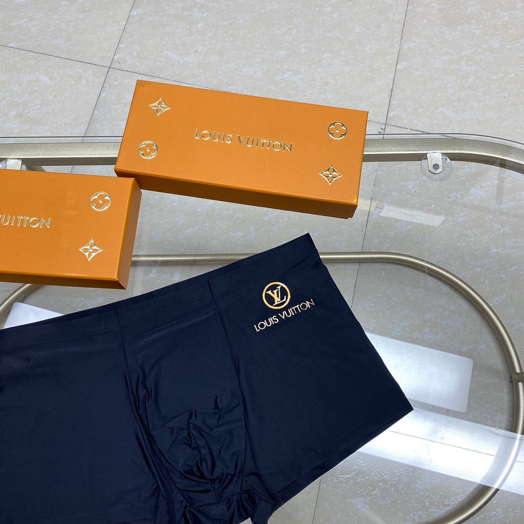 Louis Vuitton Ice-Silk Men's Boxer Briefs - 3-Piece Box - Sizes L-XXXL