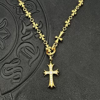 Martin Graham pendant necklace in polished metal-tone – main product view