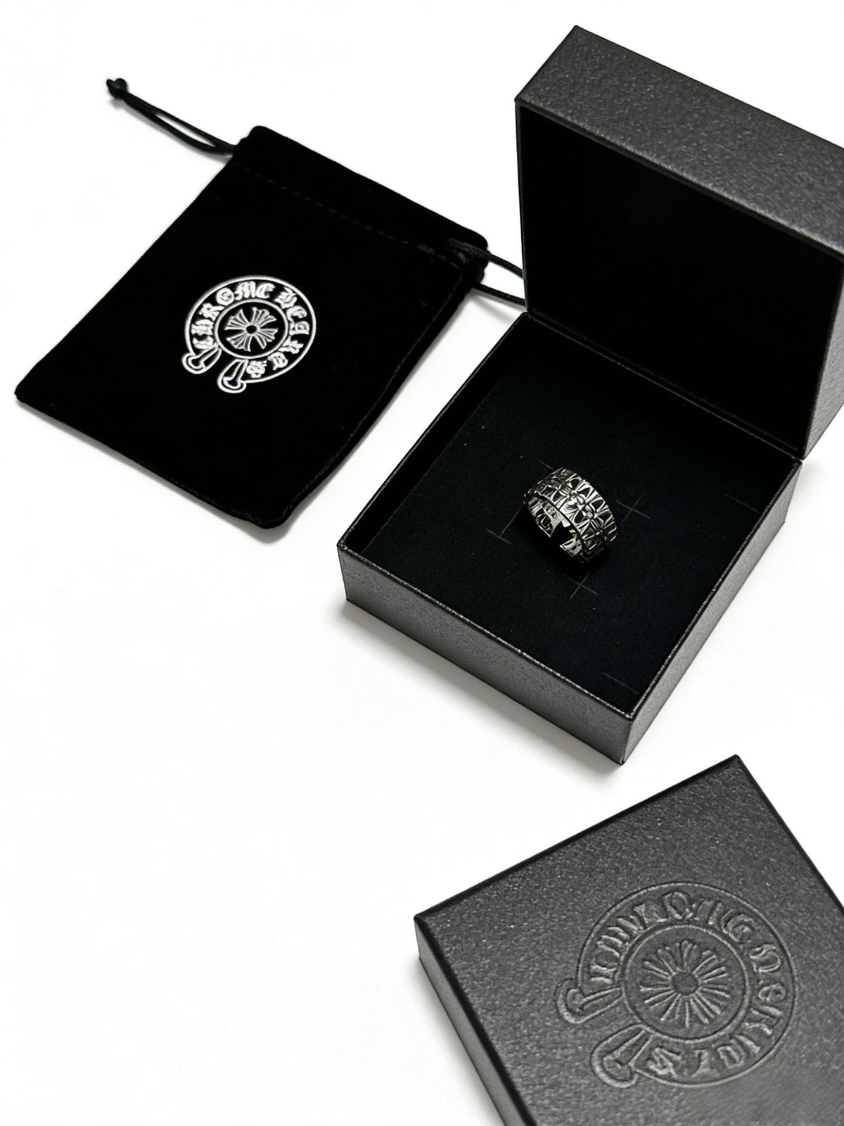 Martin Graham ring in polished metal-tone – main product view