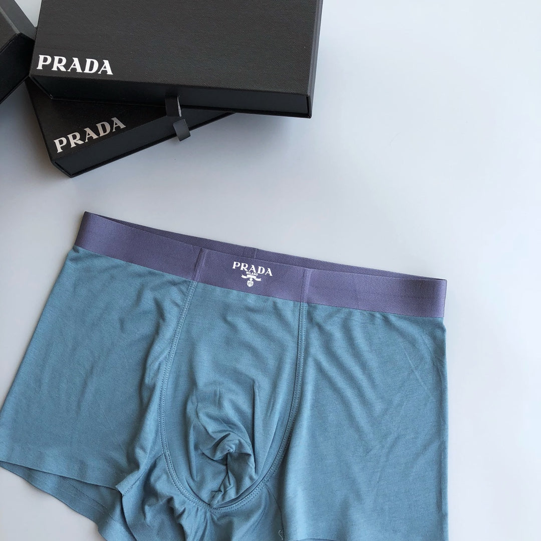 Prada Small Triangle Men's Boxer Briefs - 3-Piece Box