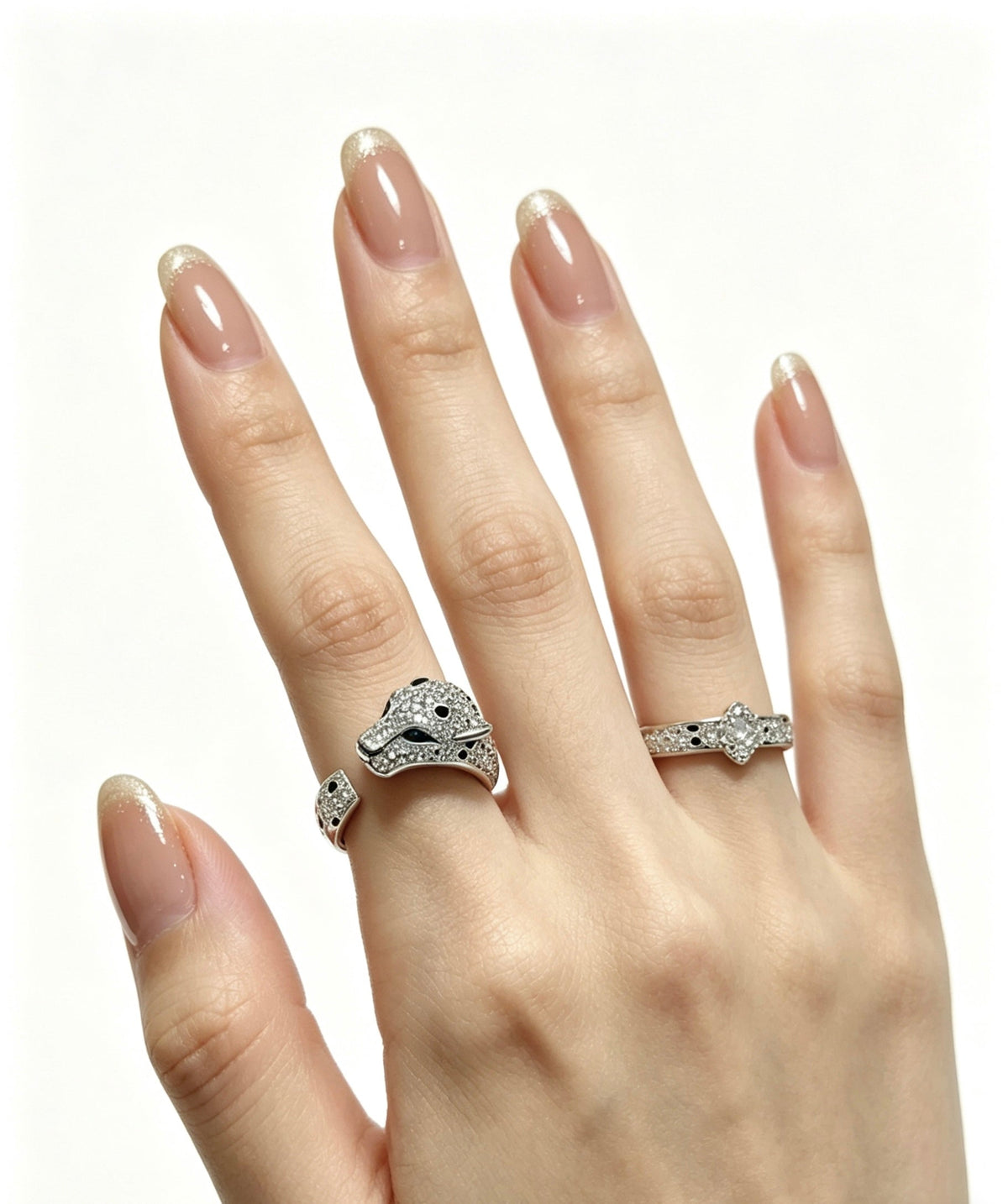 Martin Graham ring in polished metal-tone – main product view