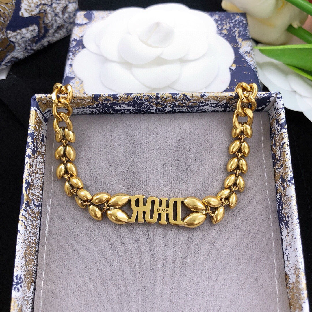Martin Graham bracelet in polished metal-tone – main product view