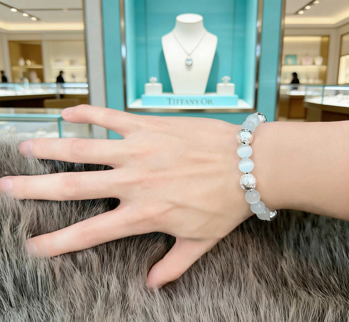 Martin Graham bracelet in polished metal-tone – main product view