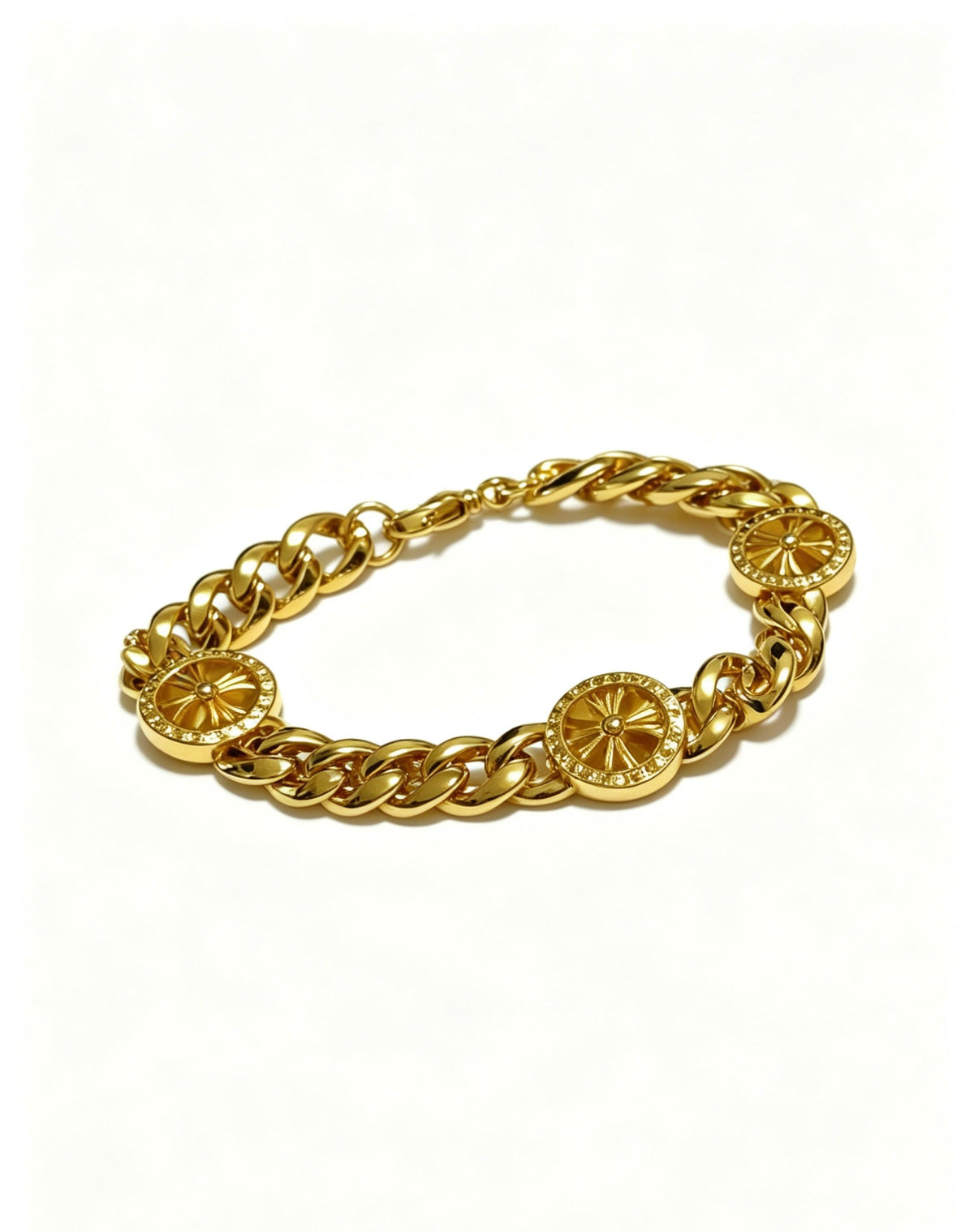 Martin Graham bracelet in polished metal-tone – main product view