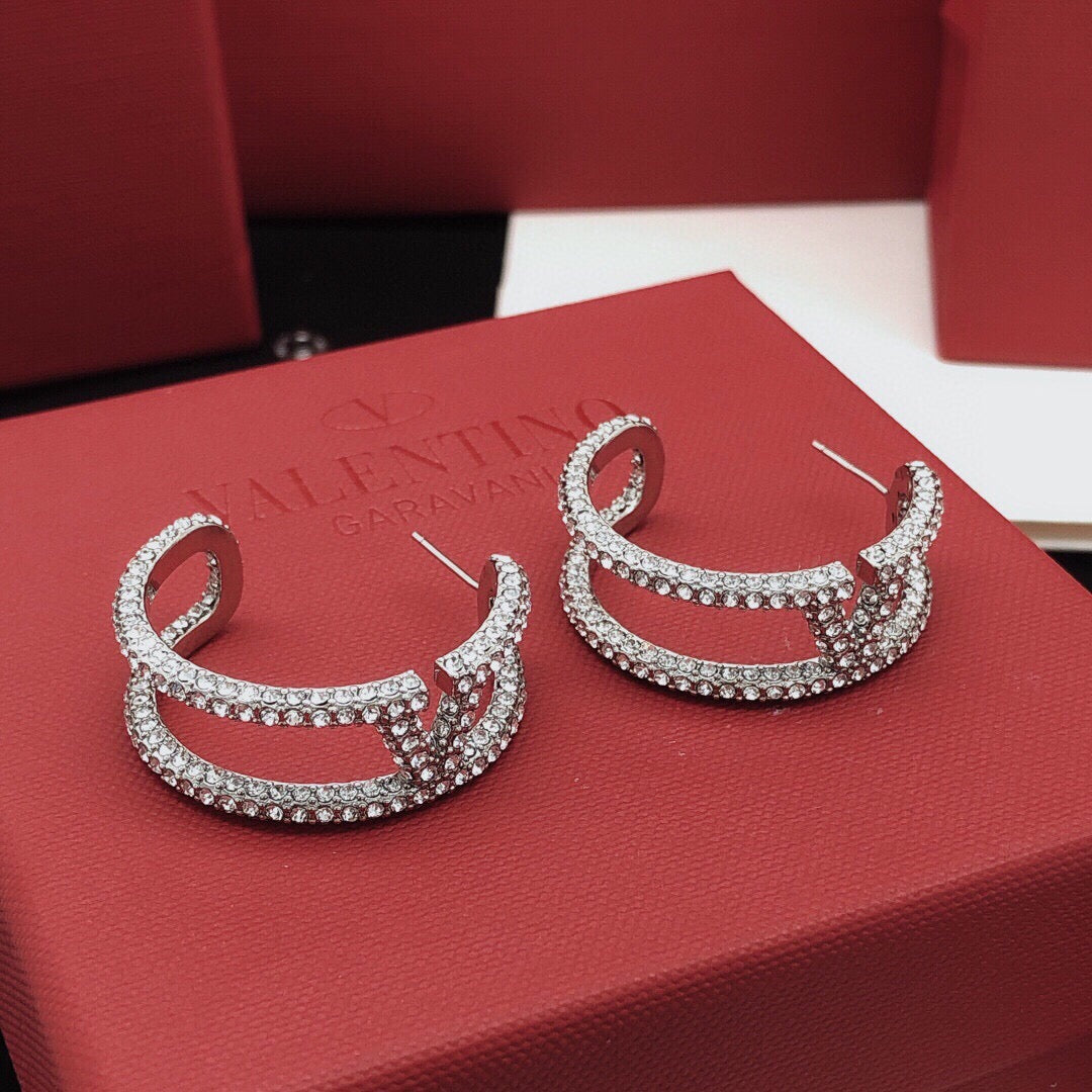 Martin Graham earrings in polished metal-tone – main product view