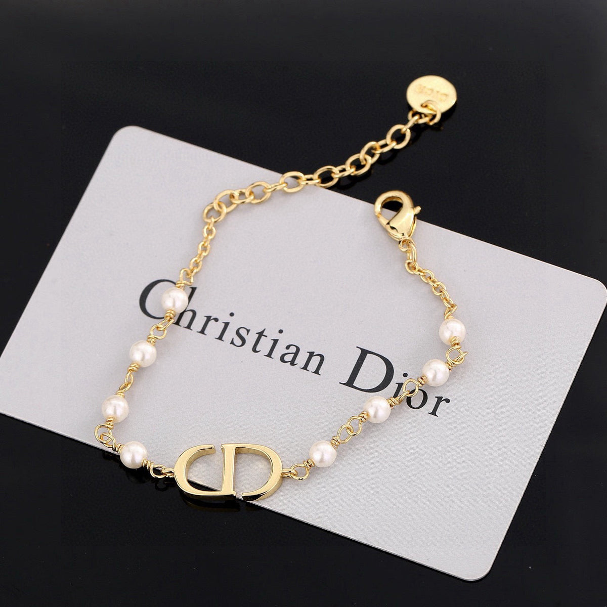 Martin Graham bracelet in polished metal-tone – main product view