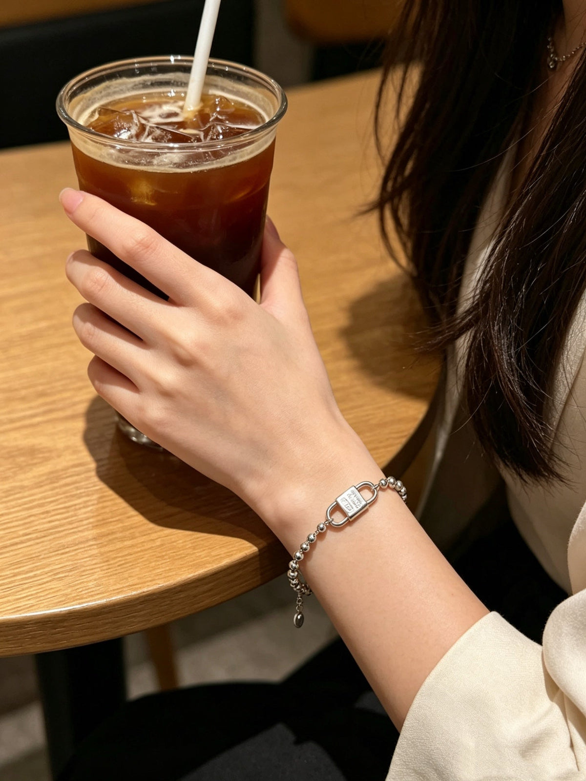 Martin Graham bracelet in polished metal-tone – main product view