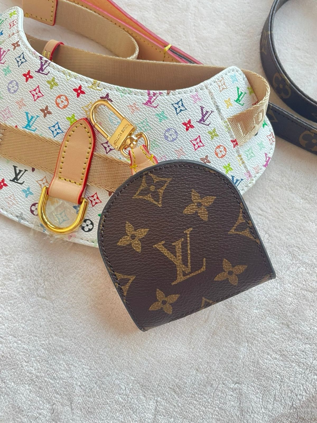 Adjustable Denim-Look Pet Harness Collection – Design 01 styled pet accessory view