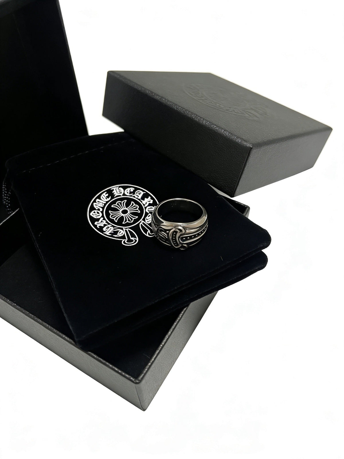Martin Graham ring in polished metal-tone – main product view