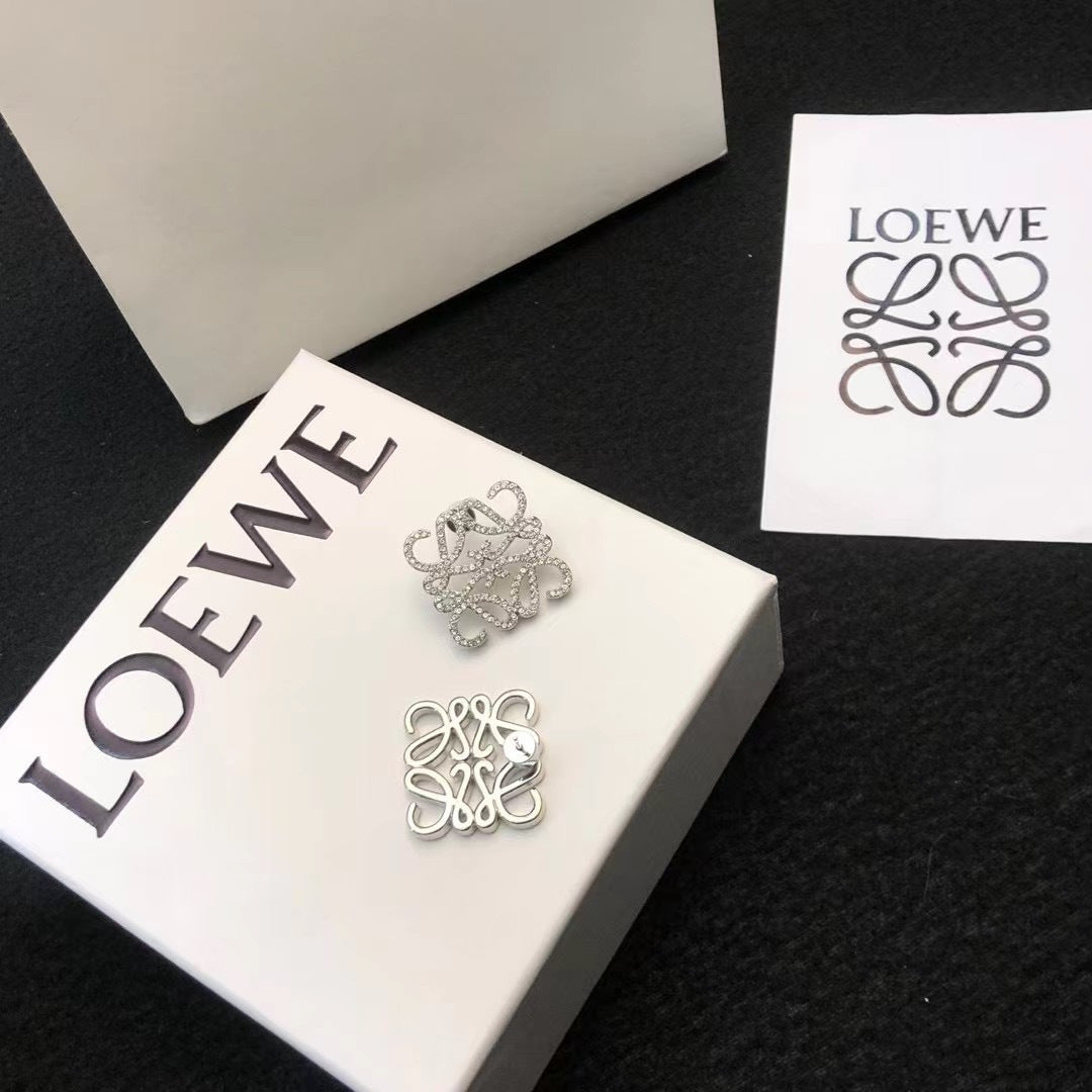 Martin Graham stud earrings in polished metal-tone – main product view