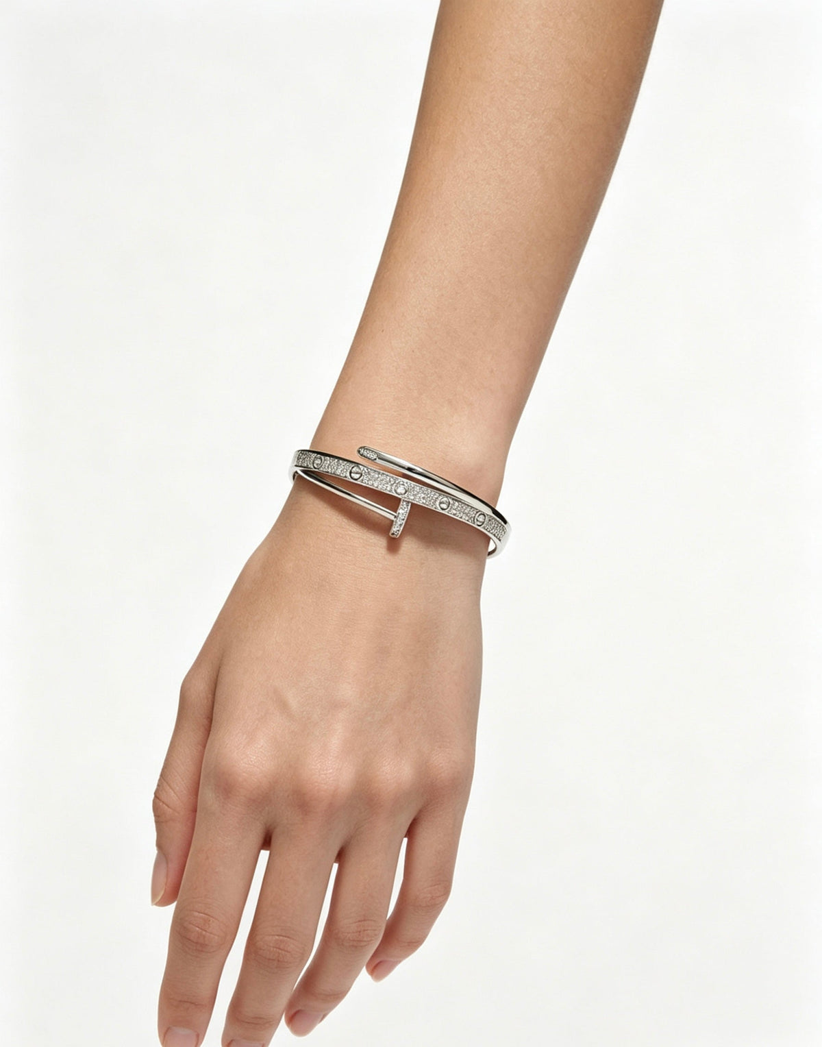 Martin Graham bracelet in polished metal-tone – main product view