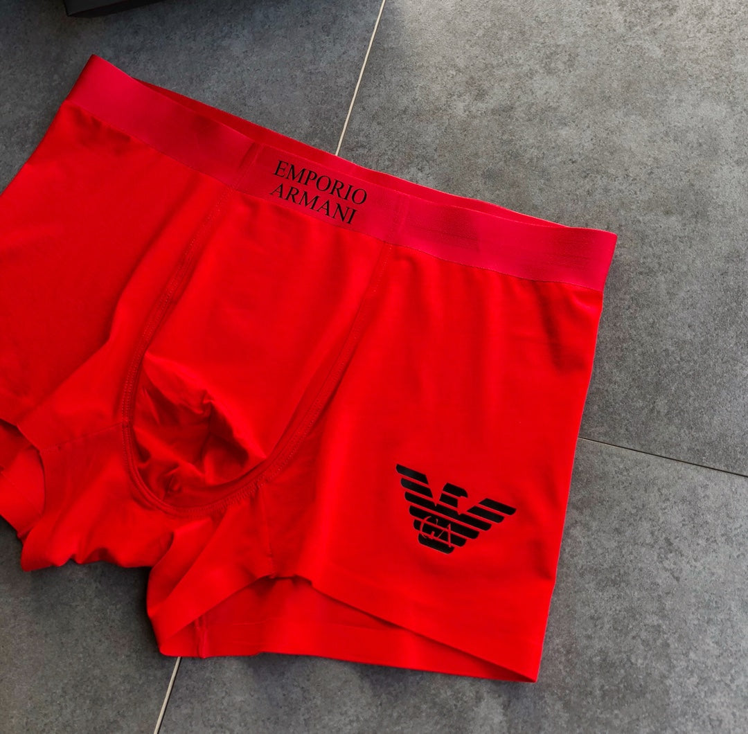 Armani Eagle Graphics Men's Boxer Briefs - 3-Piece Box