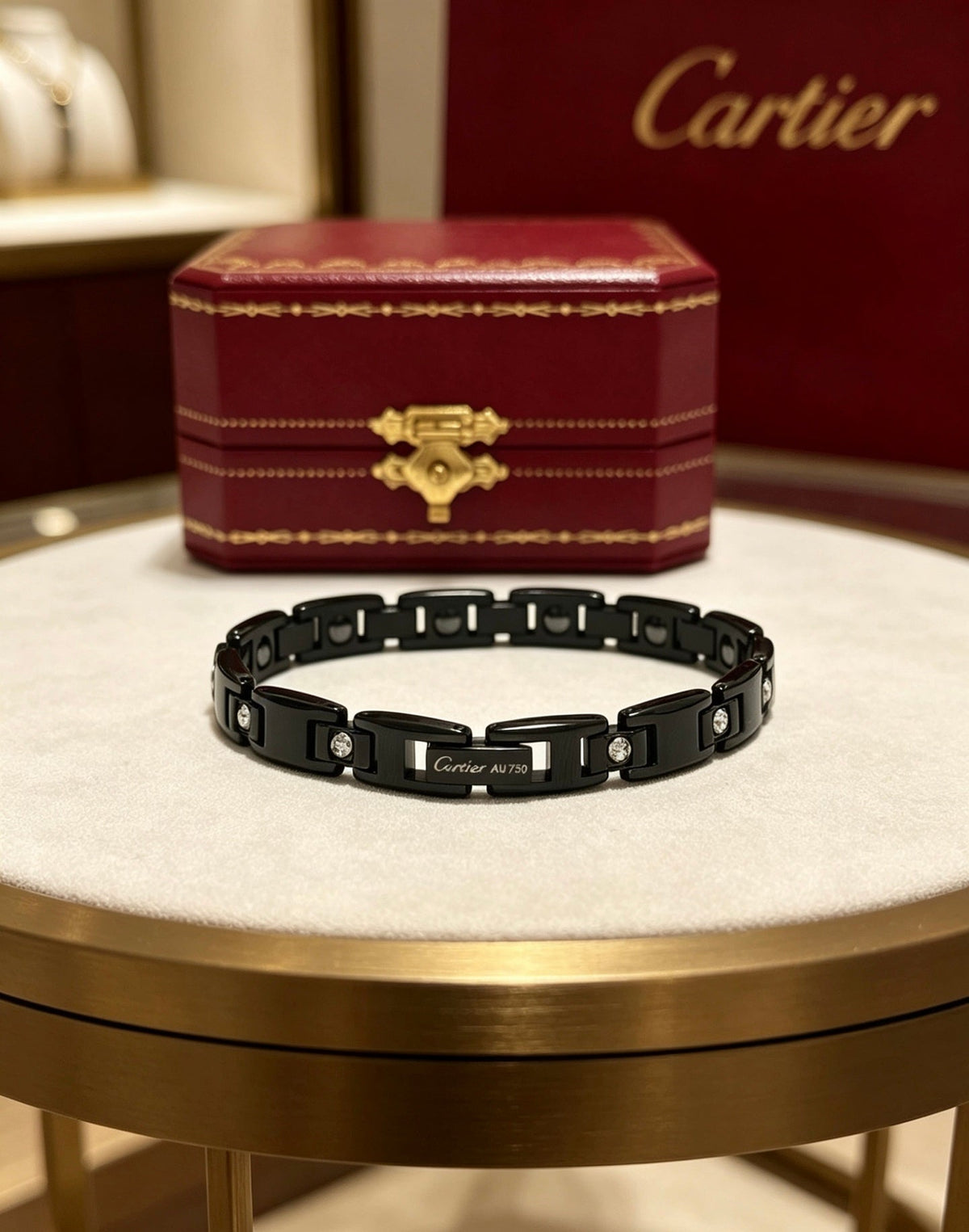 Martin Graham bracelet in polished metal-tone – main product view