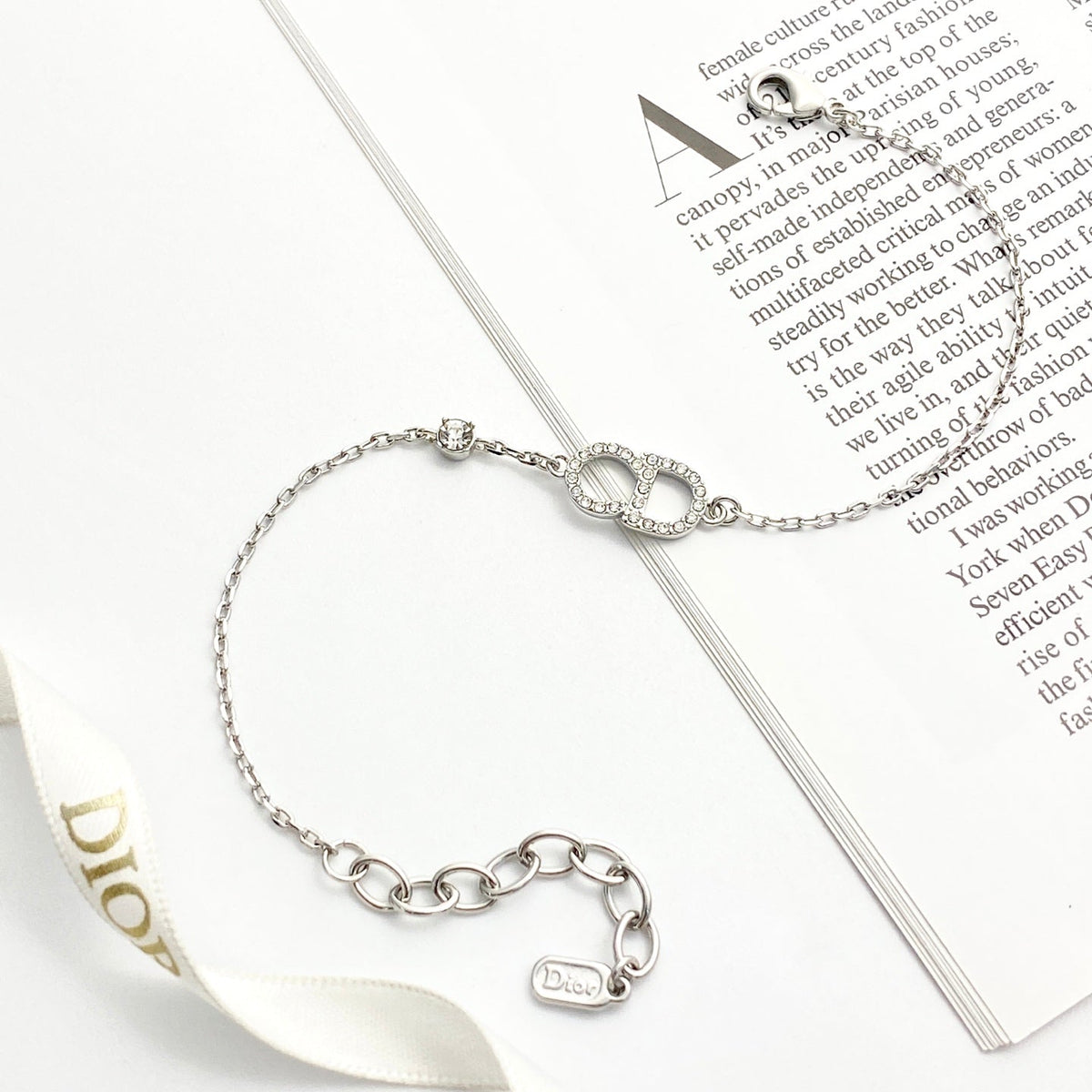 Martin Graham bracelet in polished metal-tone – main product view