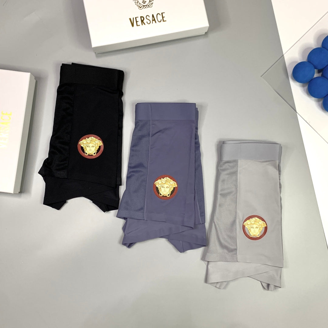 Versace Men's Boxer Briefs - 3-Piece Box