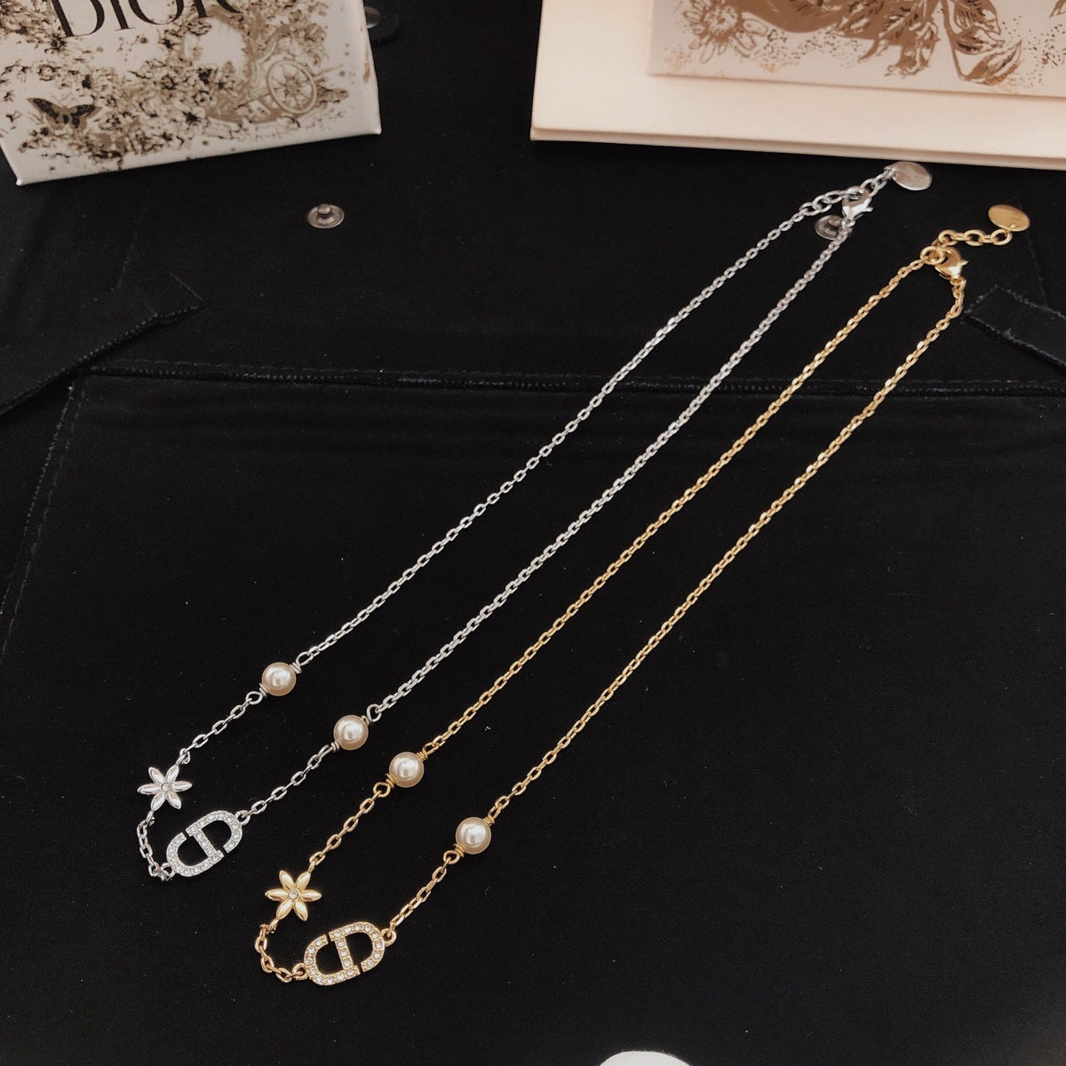 Martin Graham pendant necklace in polished metal-tone – main product view