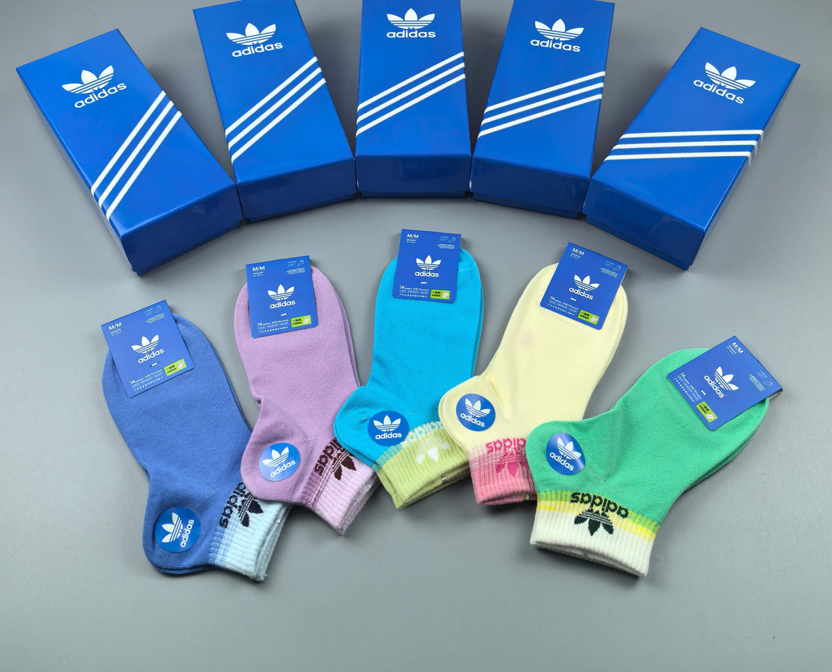 Adidas Cotton Breathable Socks – 5-Pair Pack