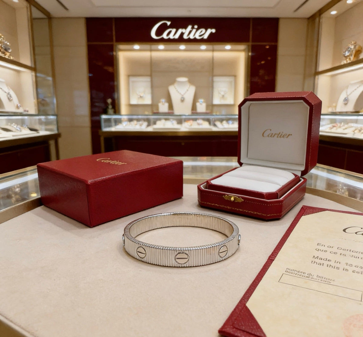 Martin Graham bracelet in polished metal-tone – front view
