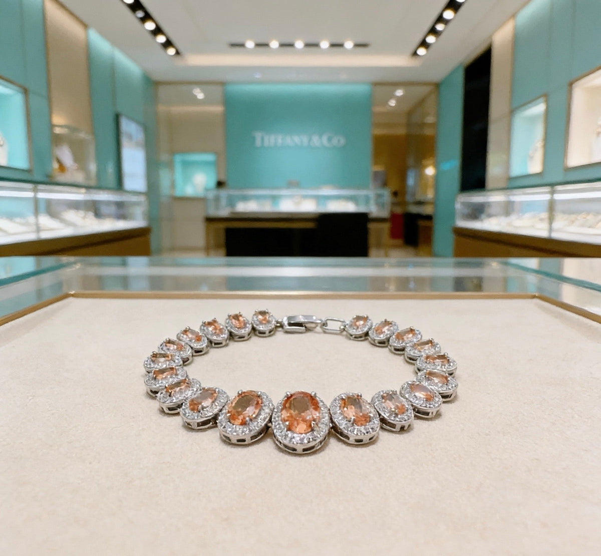 Martin Graham bracelet in polished metal-tone – front product view