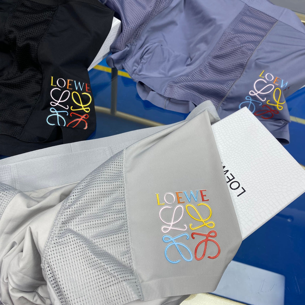 Loewe Multicolour Emblem Men's Boxer Briefs - 3-Piece Box