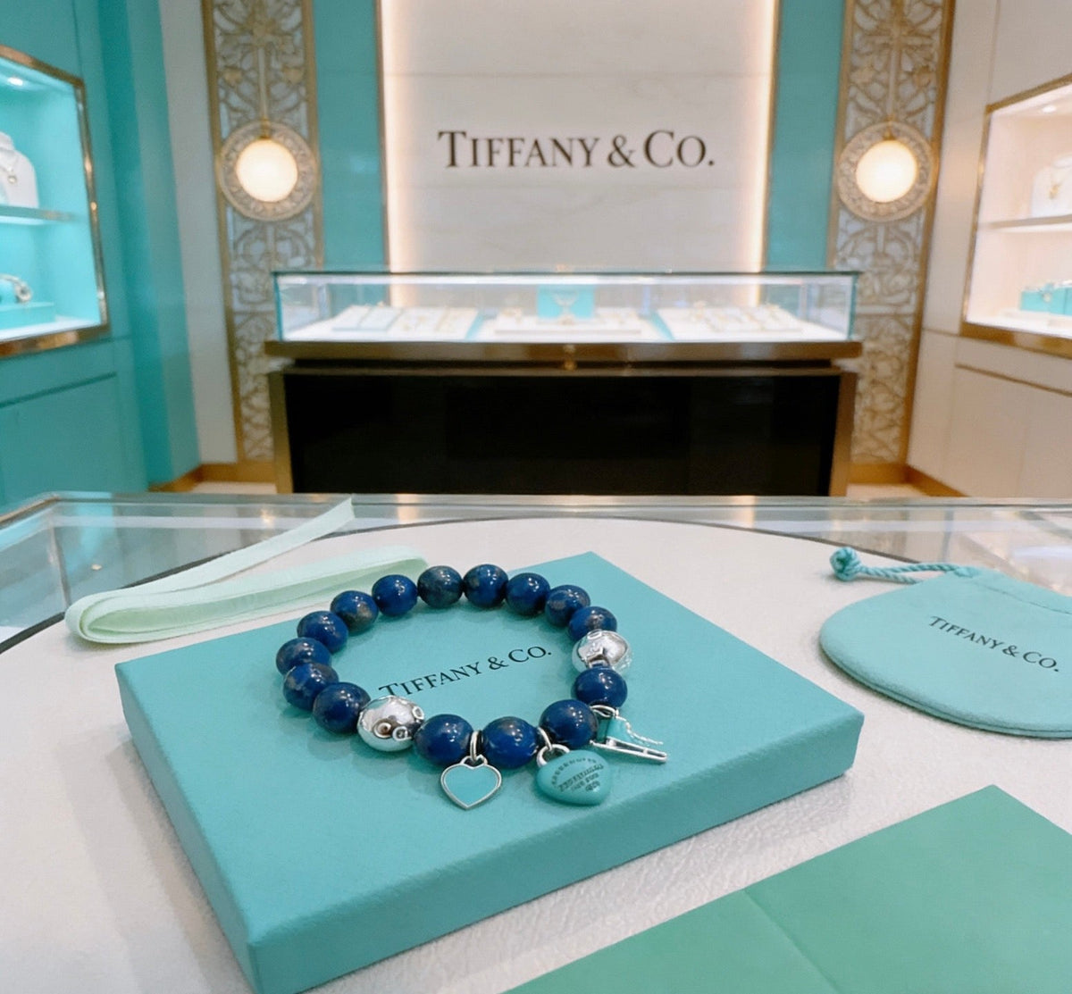 Martin Graham bracelet in polished metal-tone – front product view
