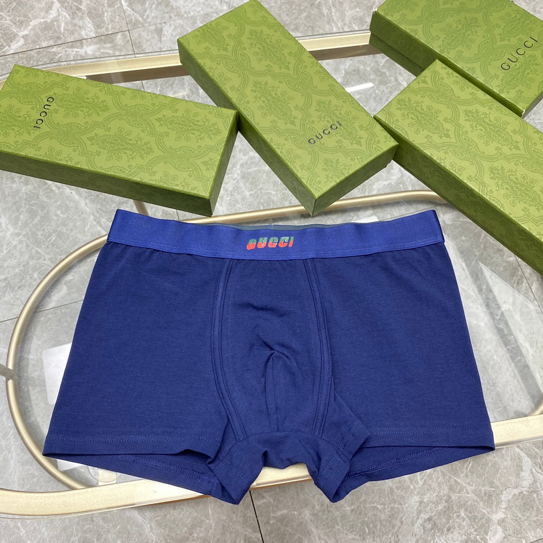 Gucci Colour Logo Men's Trunk Underwear - 3-Piece Box