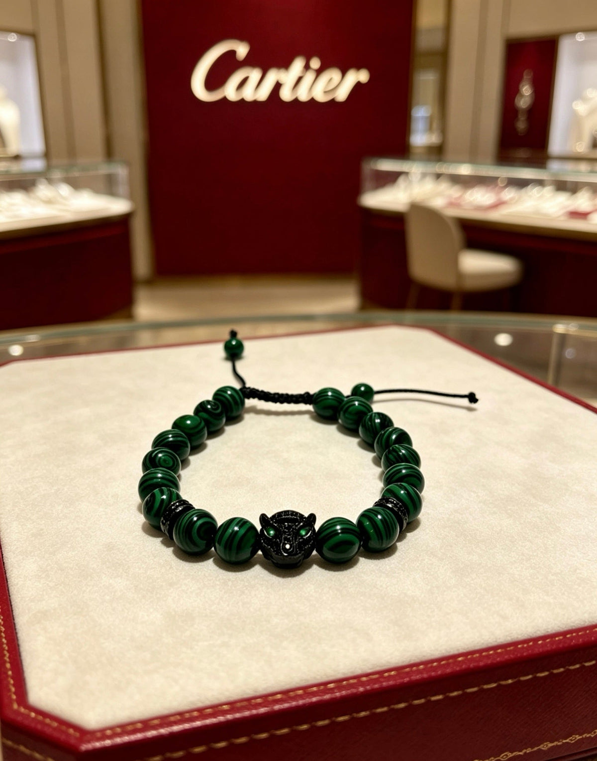 Martin Graham bracelet in polished metal-tone – front view