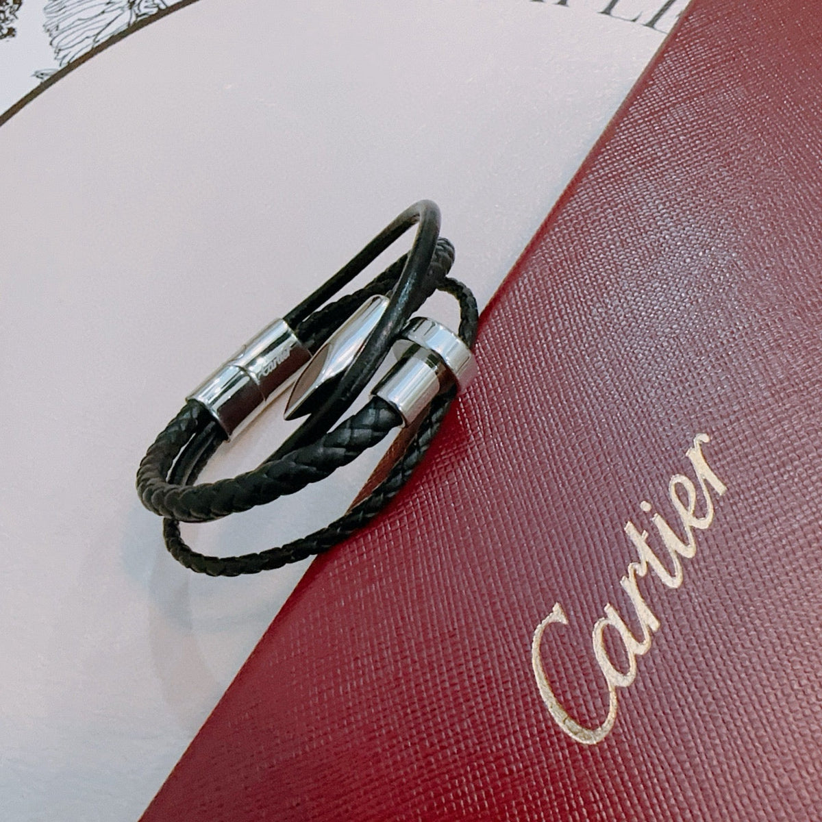 Martin Graham bracelet in polished metal-tone – front view