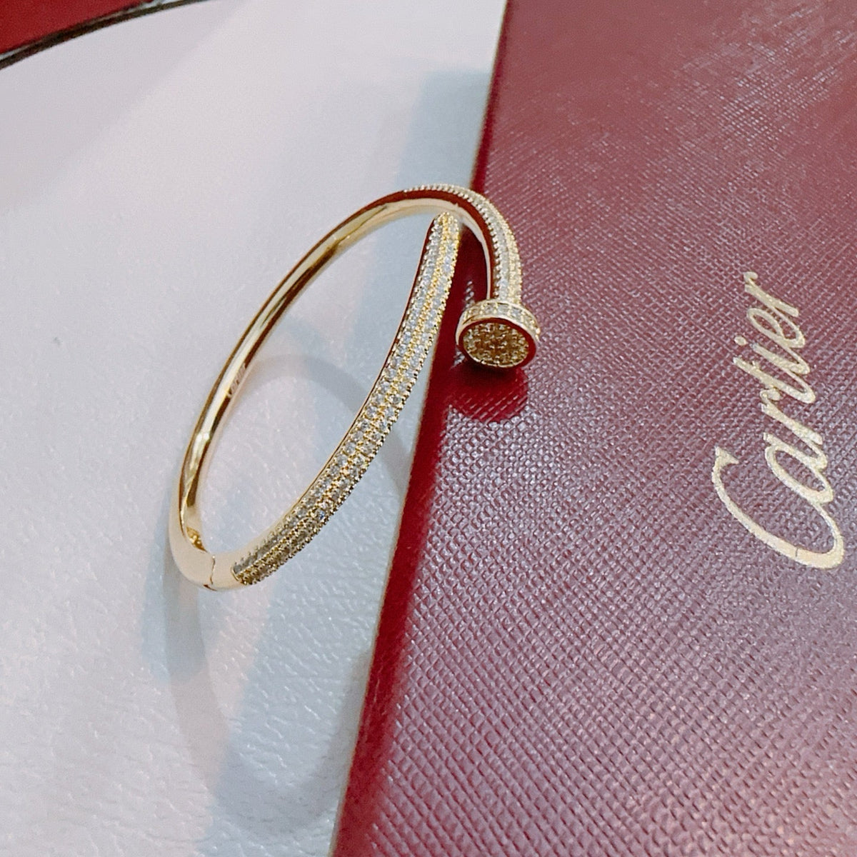 Martin Graham bracelet in polished metal-tone – front view