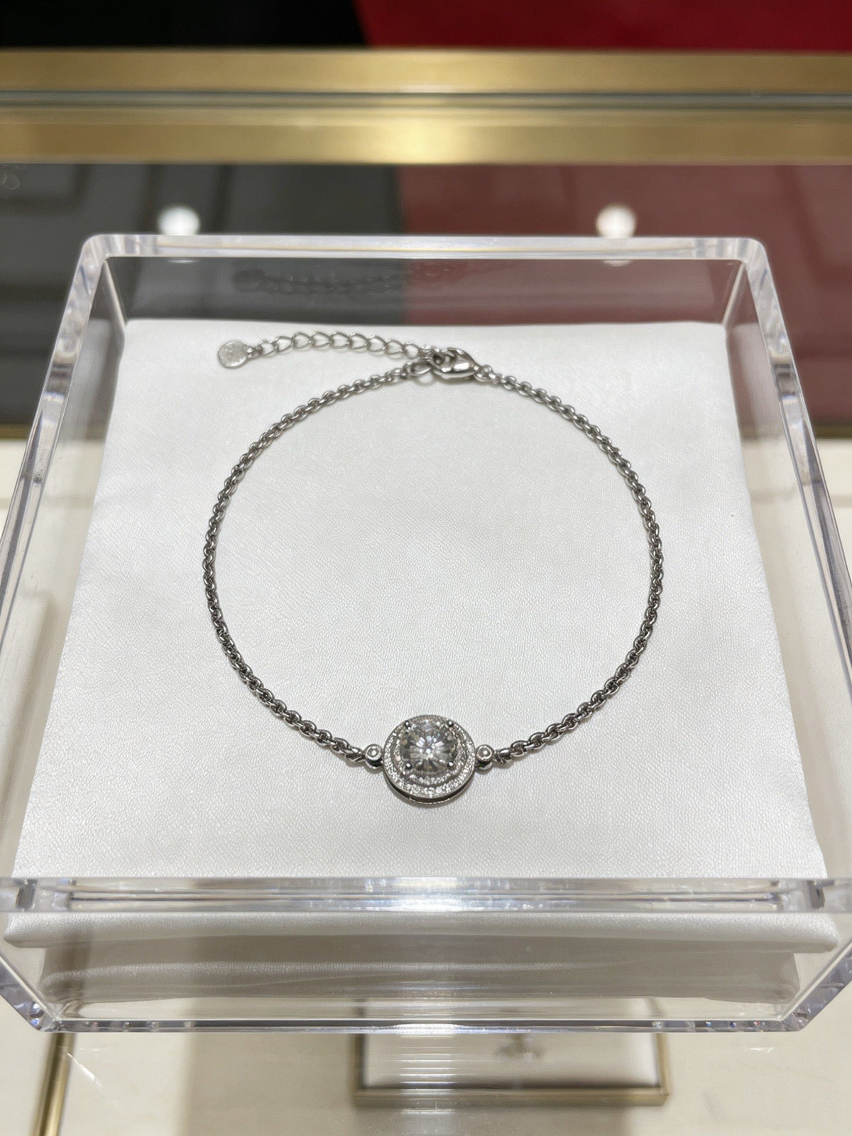 Martin Graham bracelet in polished metal-tone – front view