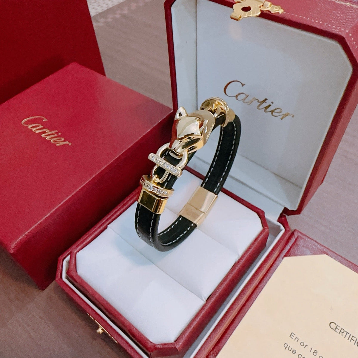 Martin Graham bracelet in polished metal-tone – front view