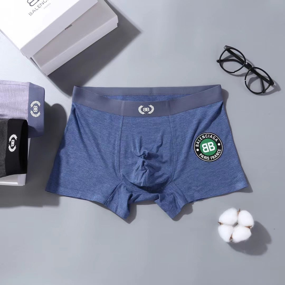 Balenciaga Circular Patch Men's Boxer Briefs - 3-Piece Box