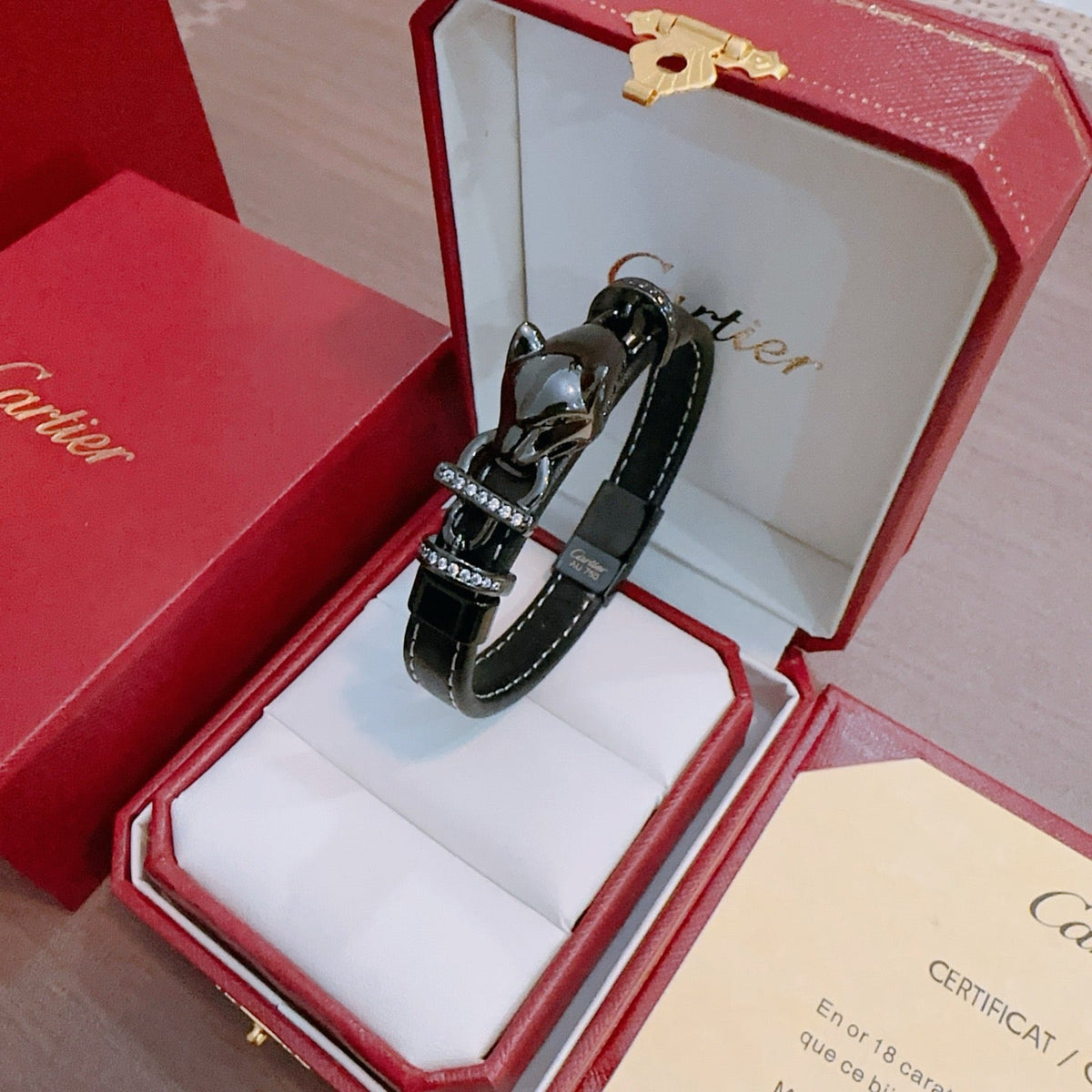 Martin Graham bracelet in polished metal-tone – front view