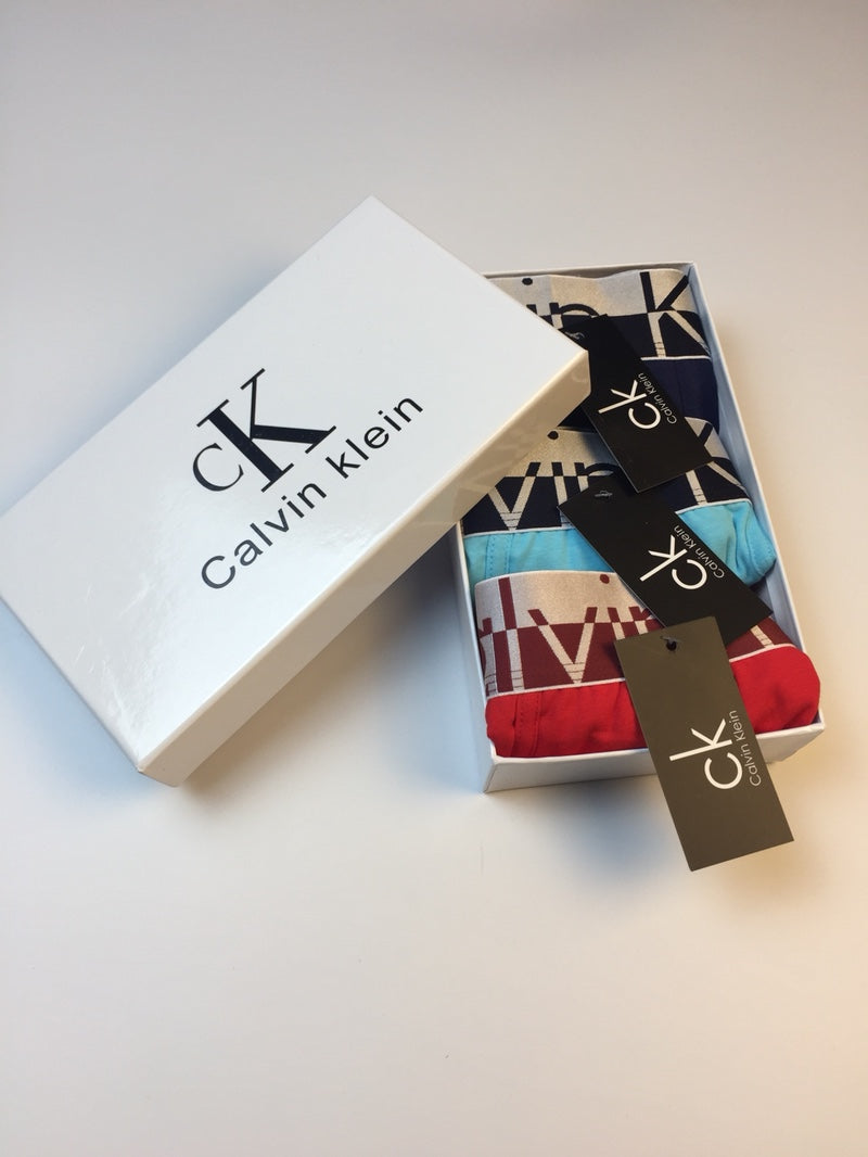 Calvin Klein Broad Logo Waistbands Men's Boxer Briefs
