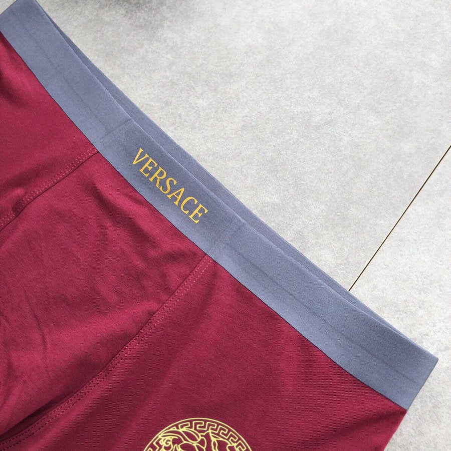 Versace Contrast-Waistband Modal-Blend Boxer Briefs - Box of 3