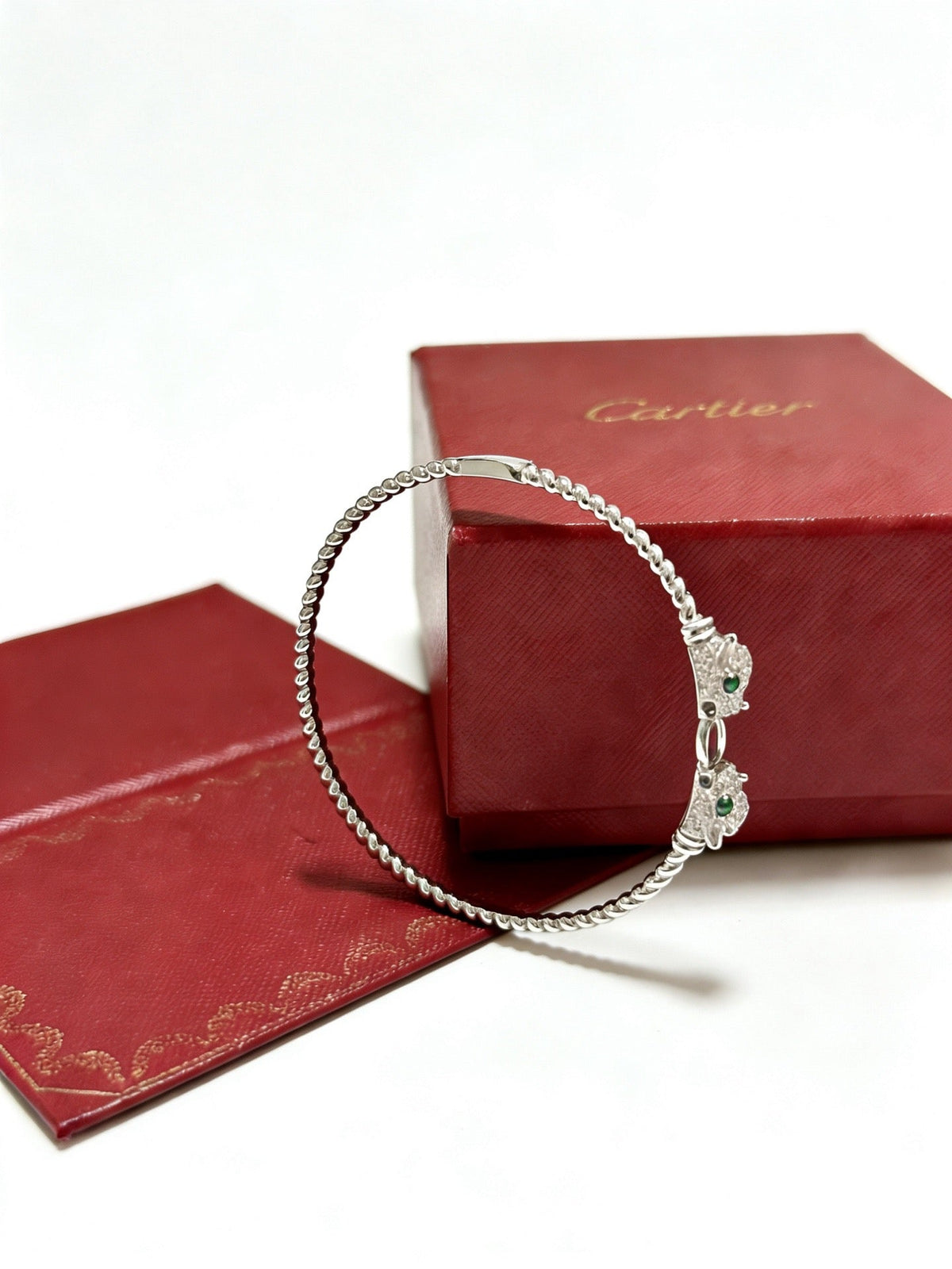 Martin Graham bracelet in polished metal-tone – front view