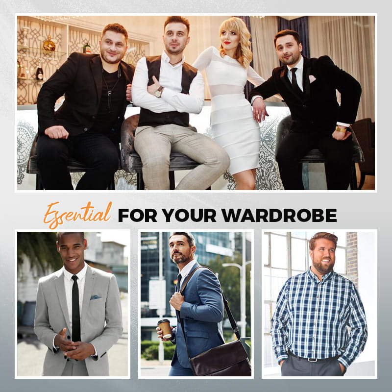 🔥Autumn Sale 50% 🔥Men's High Stretch Classic Pants Clothing & Accessories
